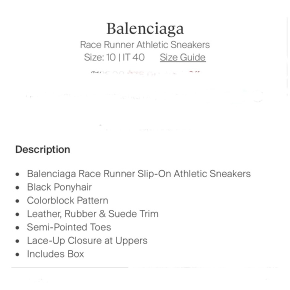 Balenciaga sneaker - Picture 6 of 6